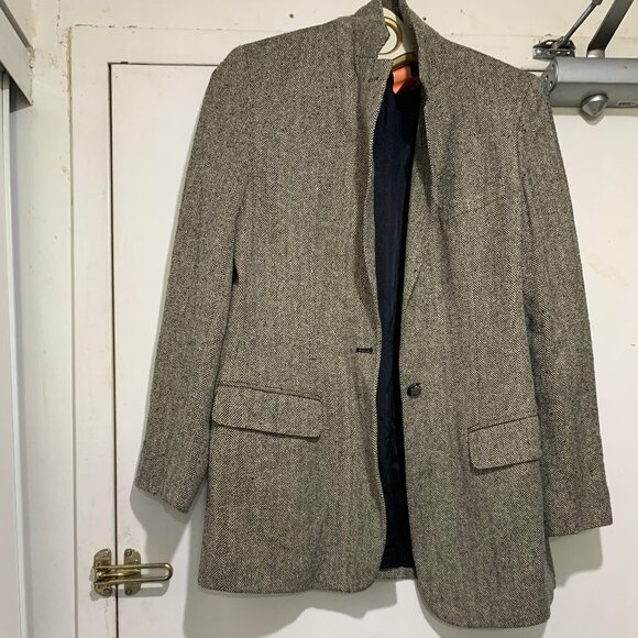 VINTAGE LAUREN RALPH LAUREN SILK PATTERN BLAZERS SIZE 12 - Picture 10 of 13